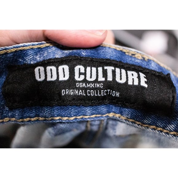Odd Culture Jeans Skinny Moto Jeans, Size 38x34 - Picture 12 of 12